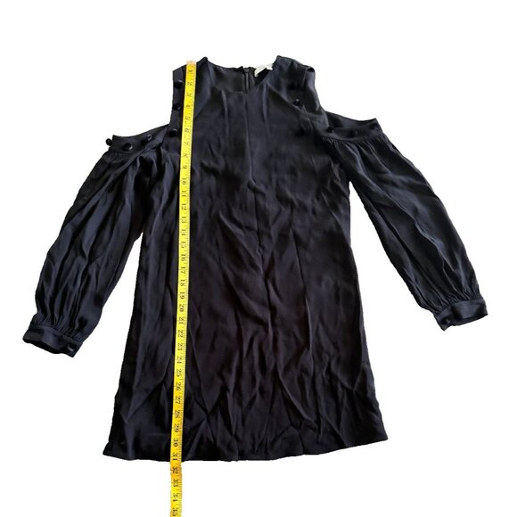 ALEXIS Claudette Dress Womens Mini black cold shoulder size xs - Picture 4 of 7